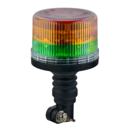 LAP Electrical LXB040AG Din Pole 12/24v Amber/Green LED Beacon PN: LXB040AG